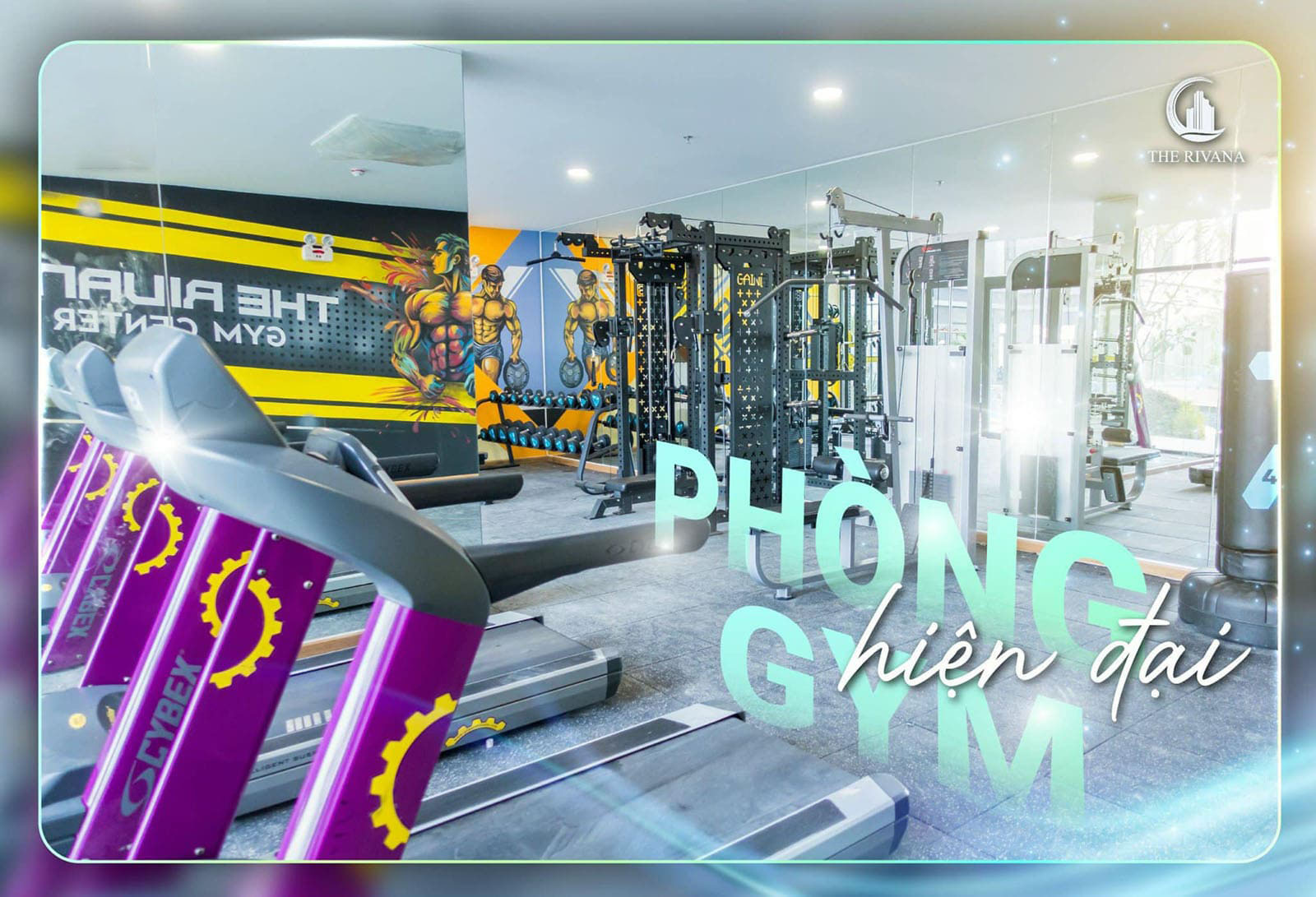 Cải thiện sức khỏe, tăng cường thể lực cùng phòng gym The Rivana