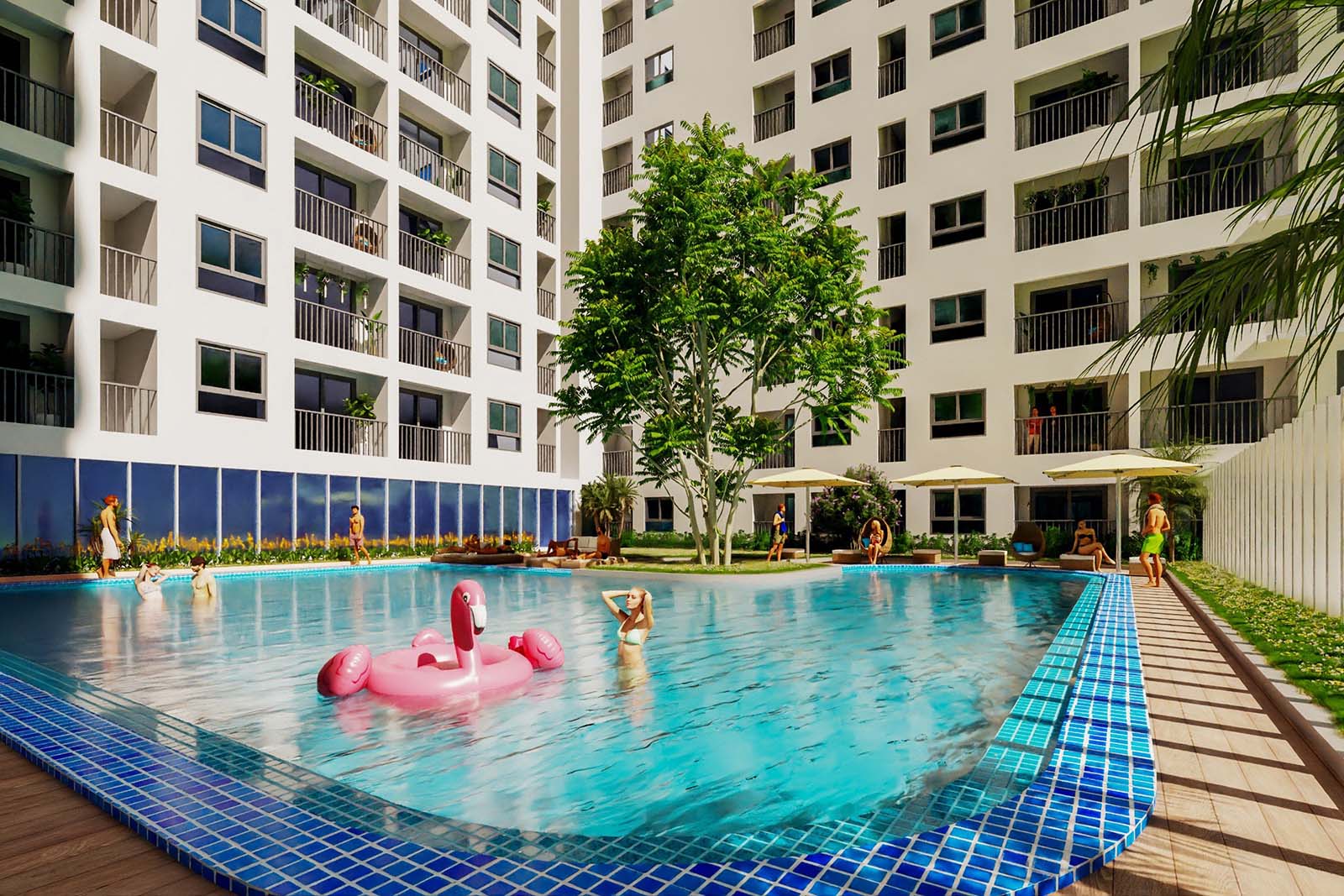 Hồ Bơi Rộng Rãi Cho Cuộc Sống Đẳng Cấp Tại Ben Hill