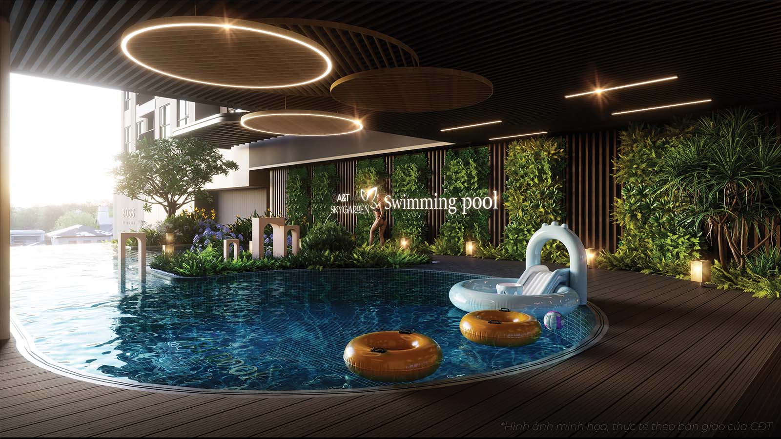 Hồ bơi trẻ em A&T Sky Garden