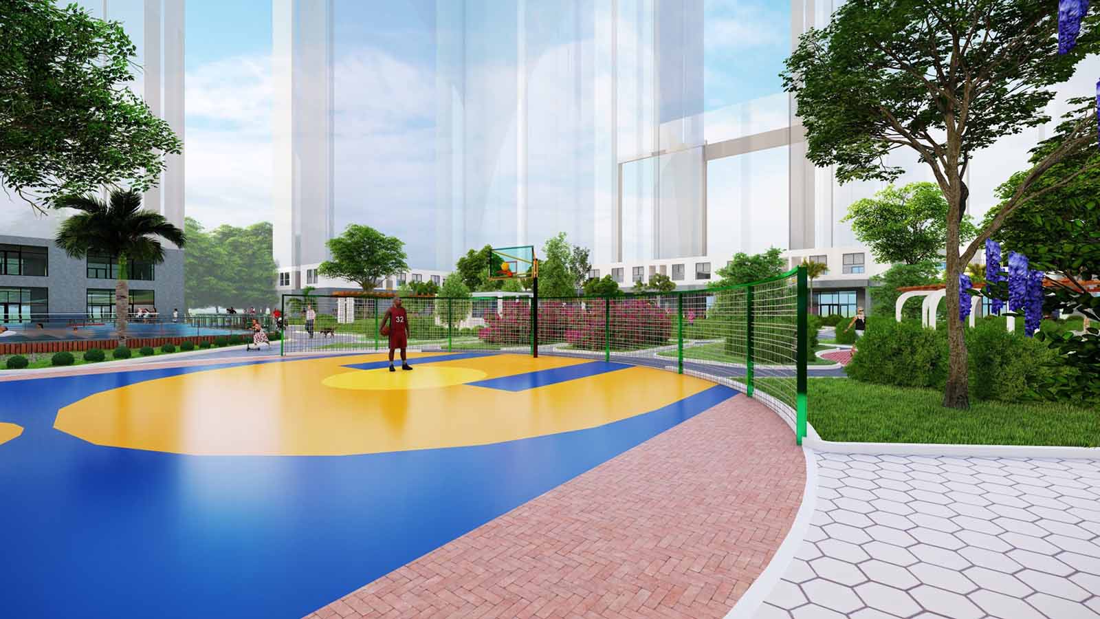 Khu thể thao đa năng nâng tầm sức khỏe và phong cách sống