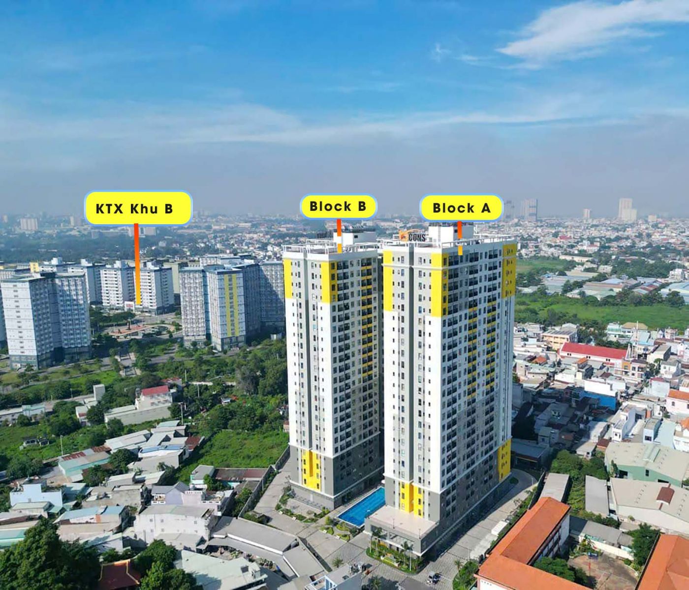 Thiết kế tổng thế chung cư Bcons Green View