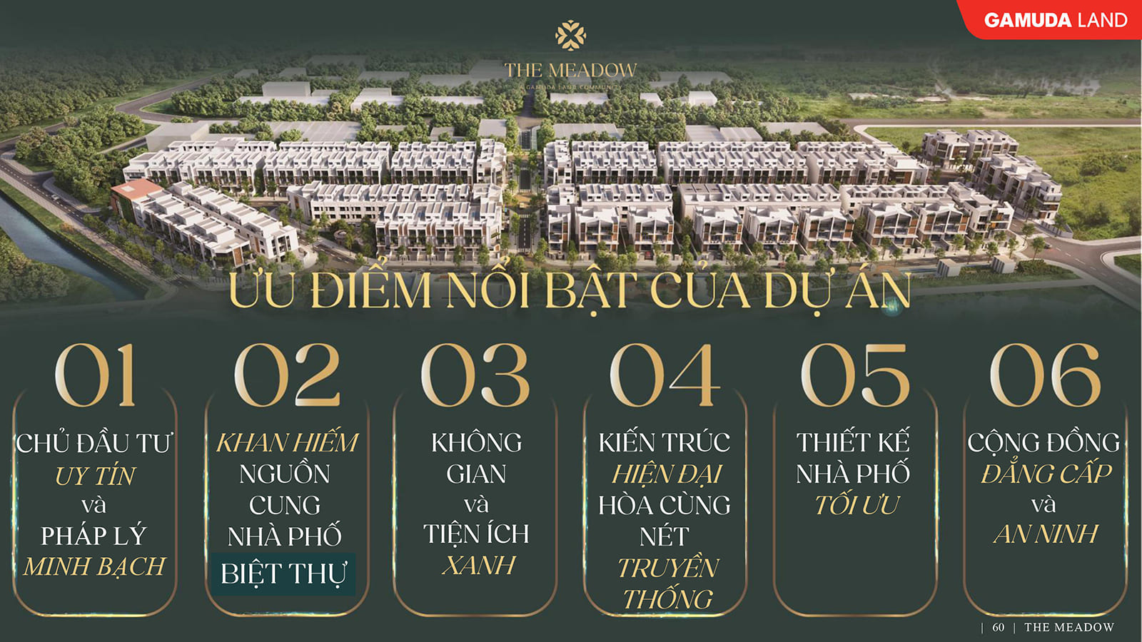 Ưu Điểm dự án The Meadow