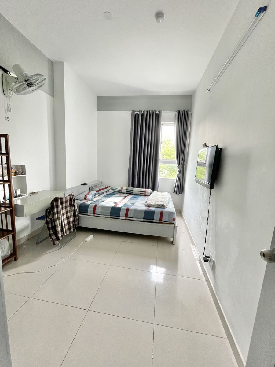 Phòng ngủ Master căn hộ 69m2 Dream Home Luxury
