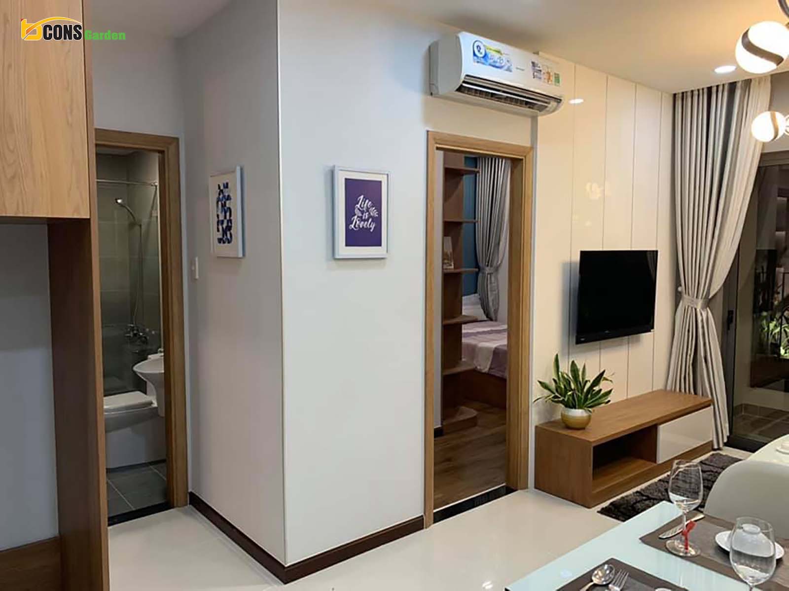 Hình ảnh căn hộ Bcons Garden đã bàn giao