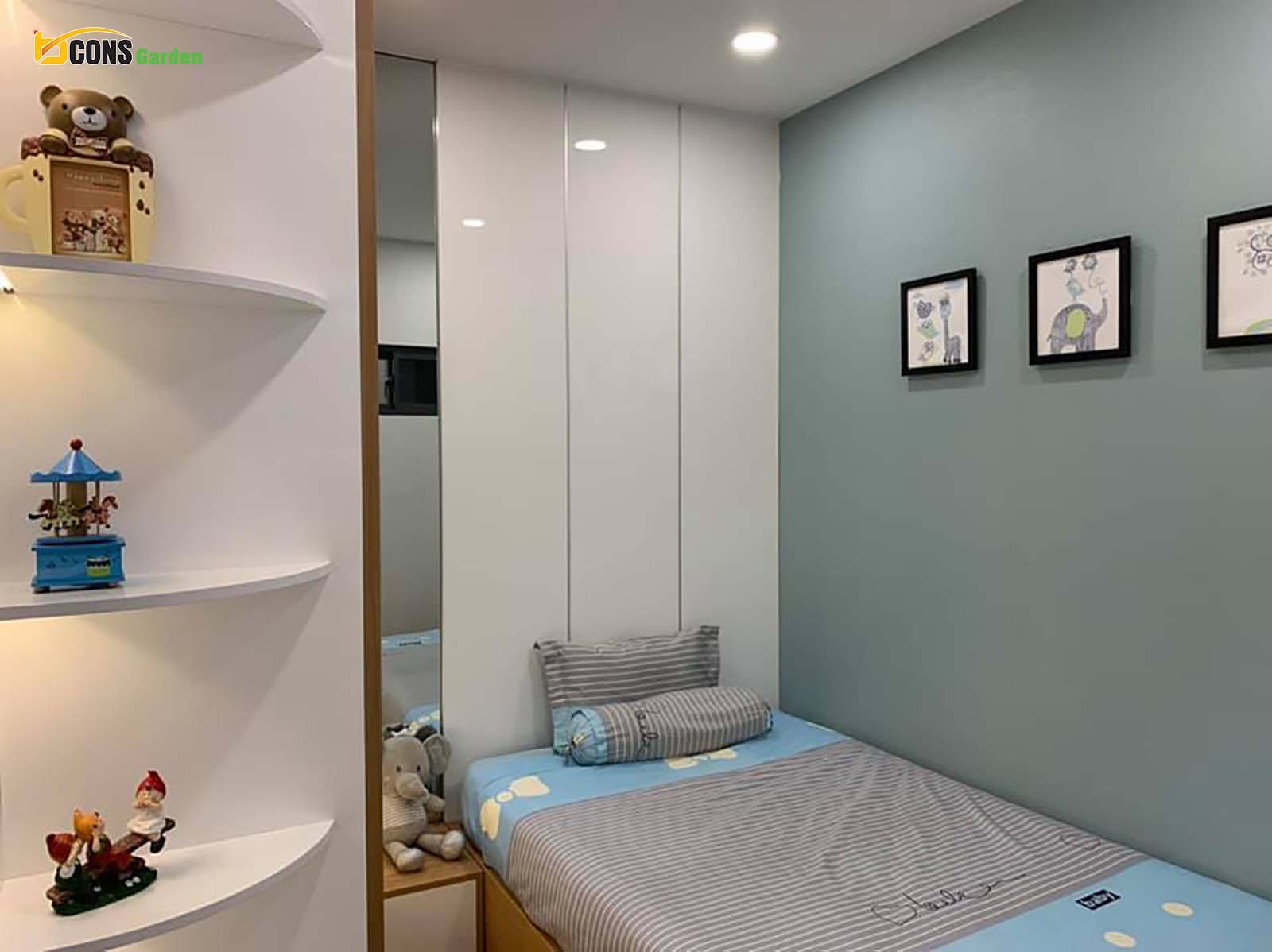 Hình ảnh căn hộ Bcons Garden đã bàn giao