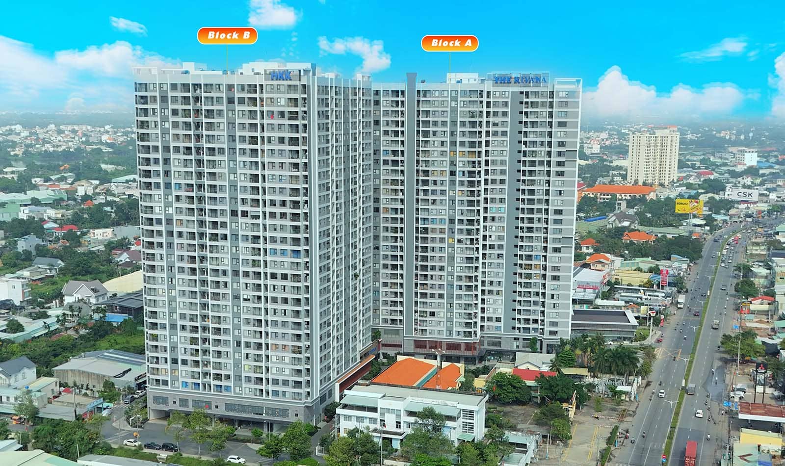 Hình ảnh tổng quan căn hộ The Rivana Thuận An