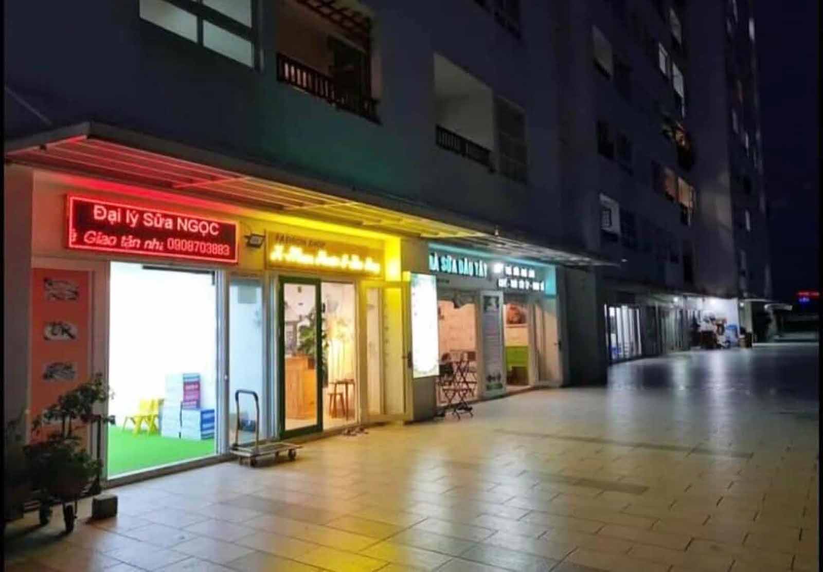 Chuỗi tiện ích Shophouse chung cư 4S Linh Đông