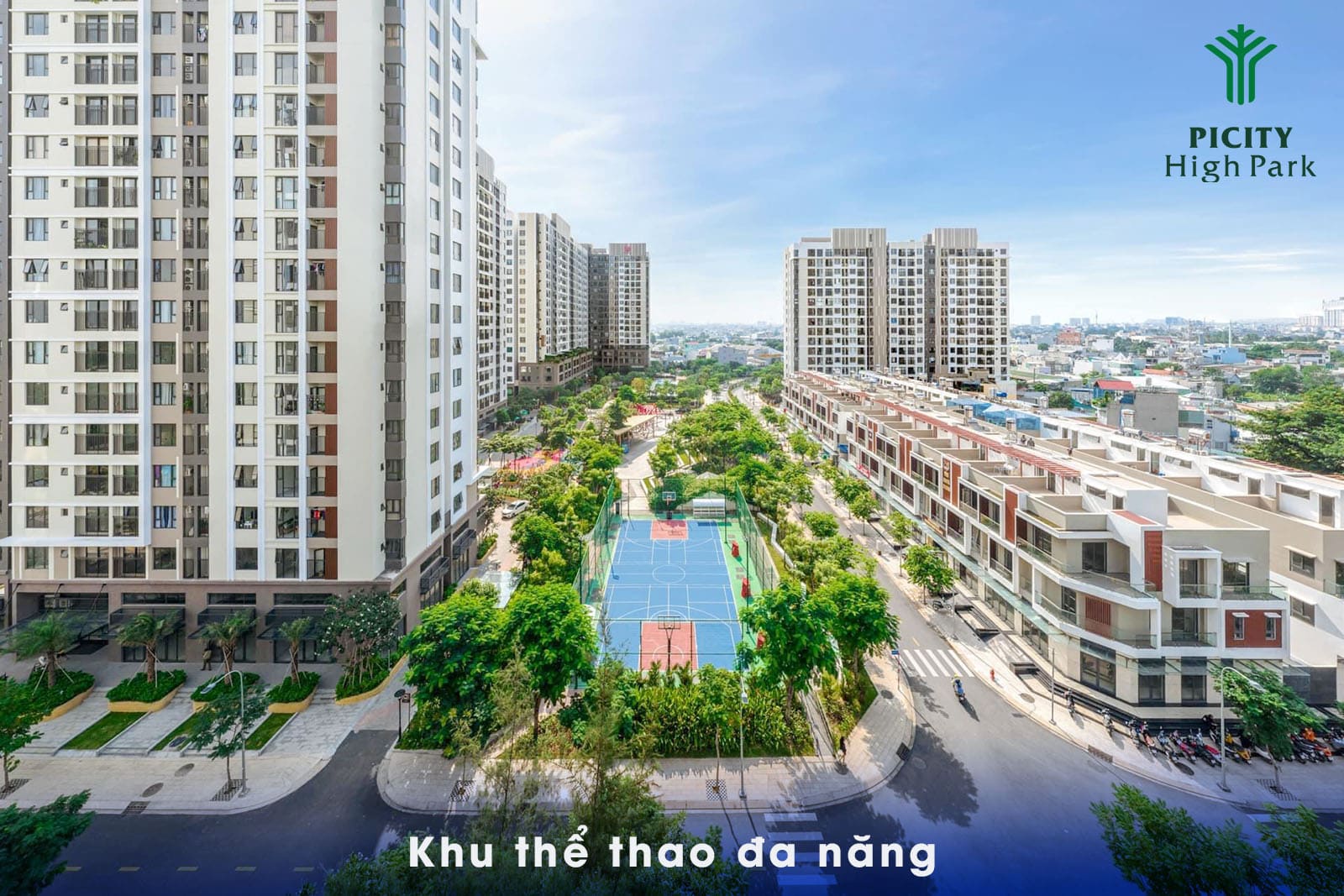 Khu thể thao đa năng tại Picity High Park