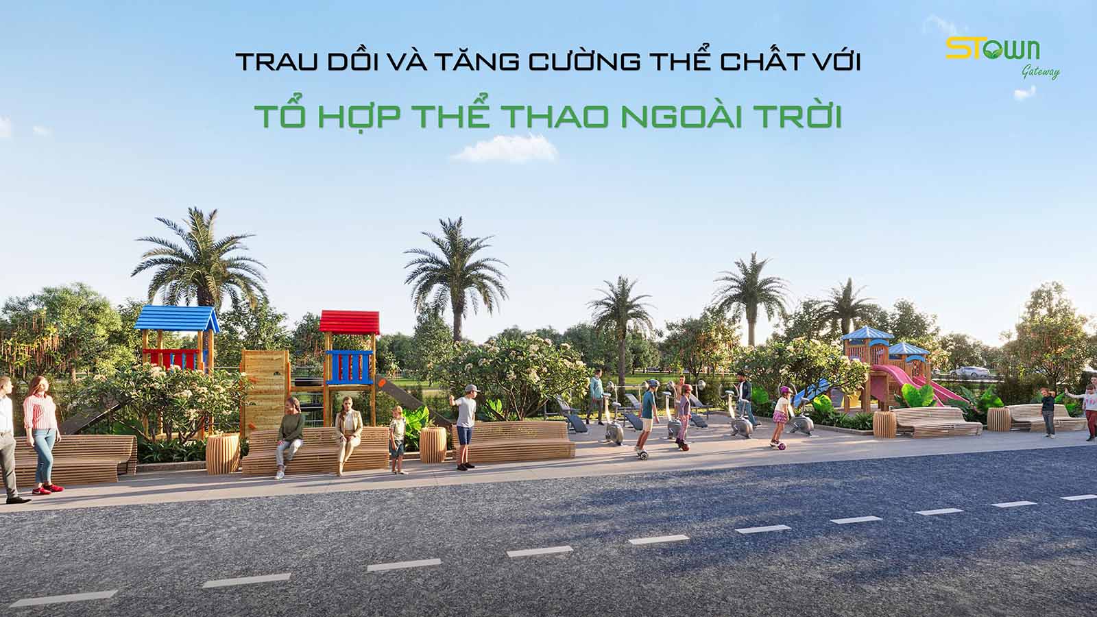 Khu thể thao đa năng nâng cao sức khỏe Stown Gateway