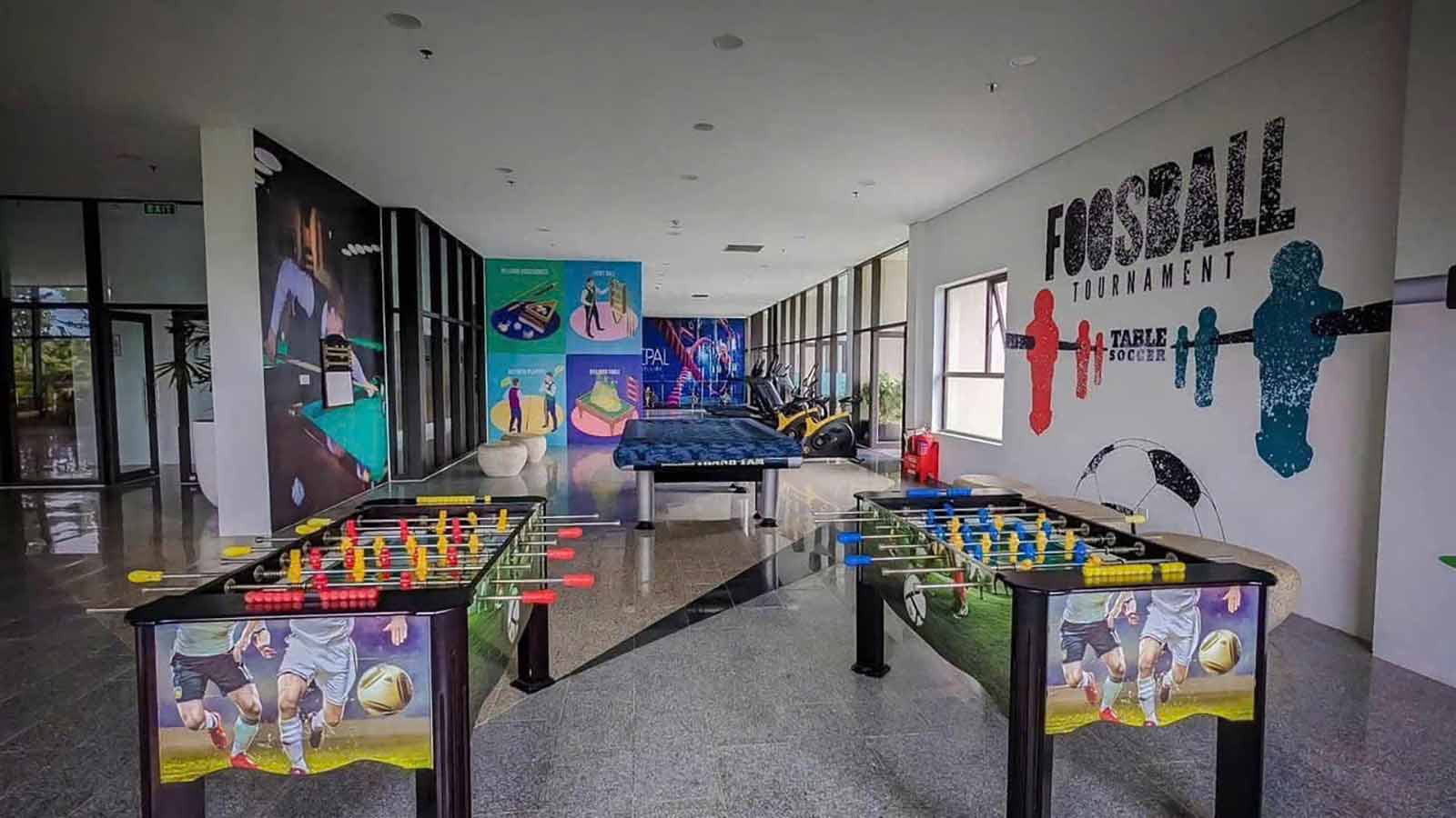 Khu vực thư giãn lý tưởng với thiết kế thông thoáng