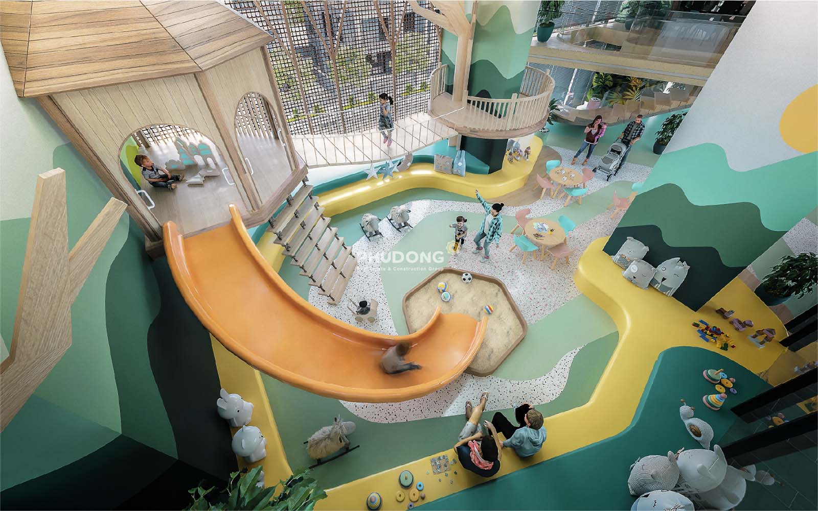 Khu vui chơi cho trẻ Phú Đông Sky Garden