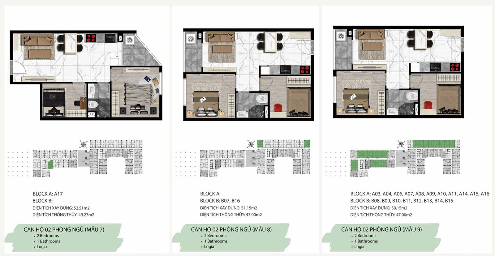 Layout thiết kế chi tiết Stown Gateway 2PN - 1WC
