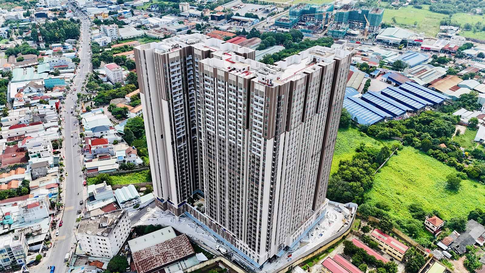 Toàn cảnh tổng quan chung cư Opal Skyline