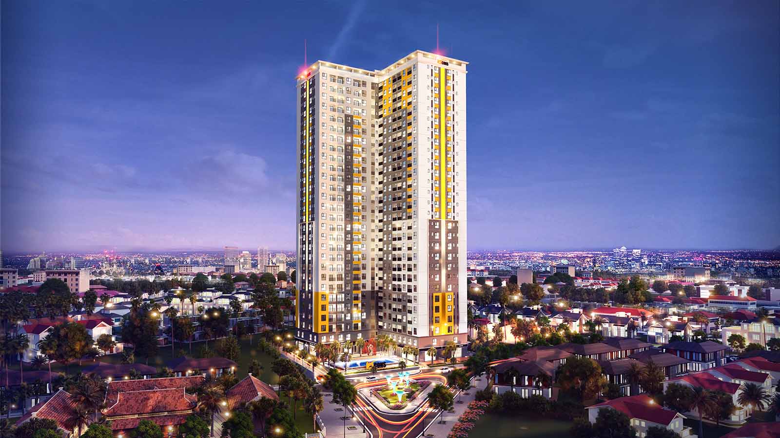 Phối cảnh chung cư Bcons Sala