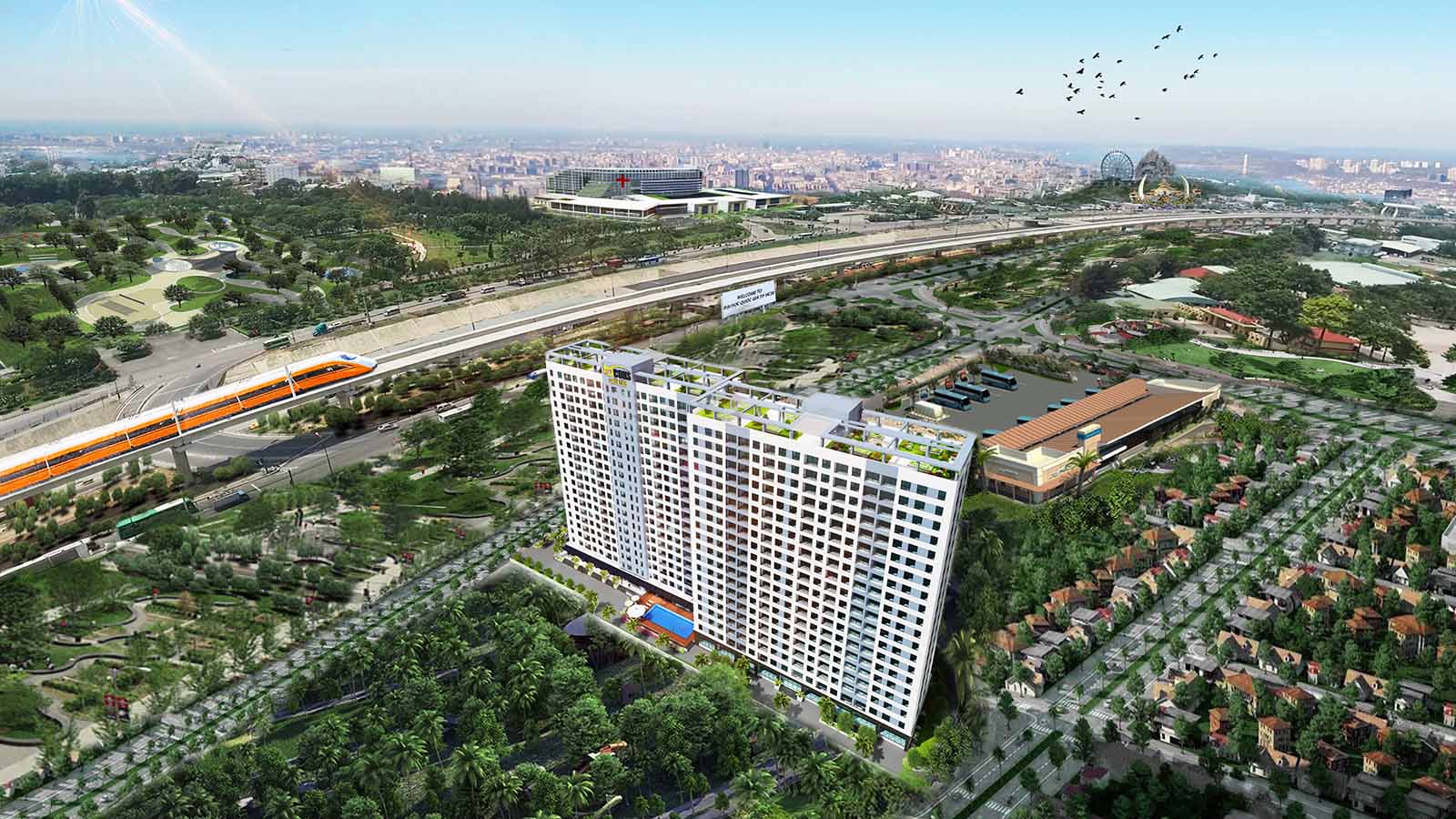 Phối ảnh Bcons Suối Tiên