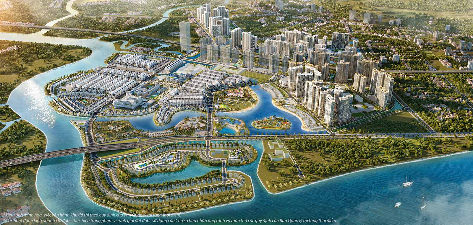 Phối cảnh tổng quan khu đô thị Vinhomes Grand Park