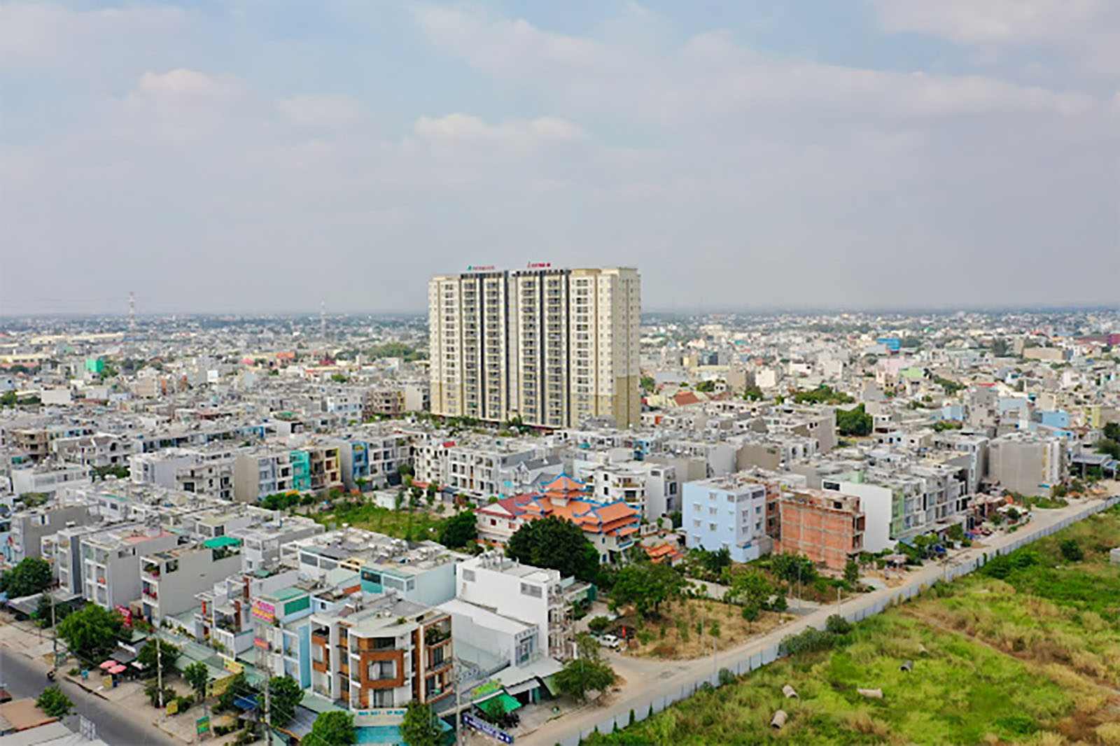 Hình ảnh tổng thể khu Hiệp Thành City Quận 12
