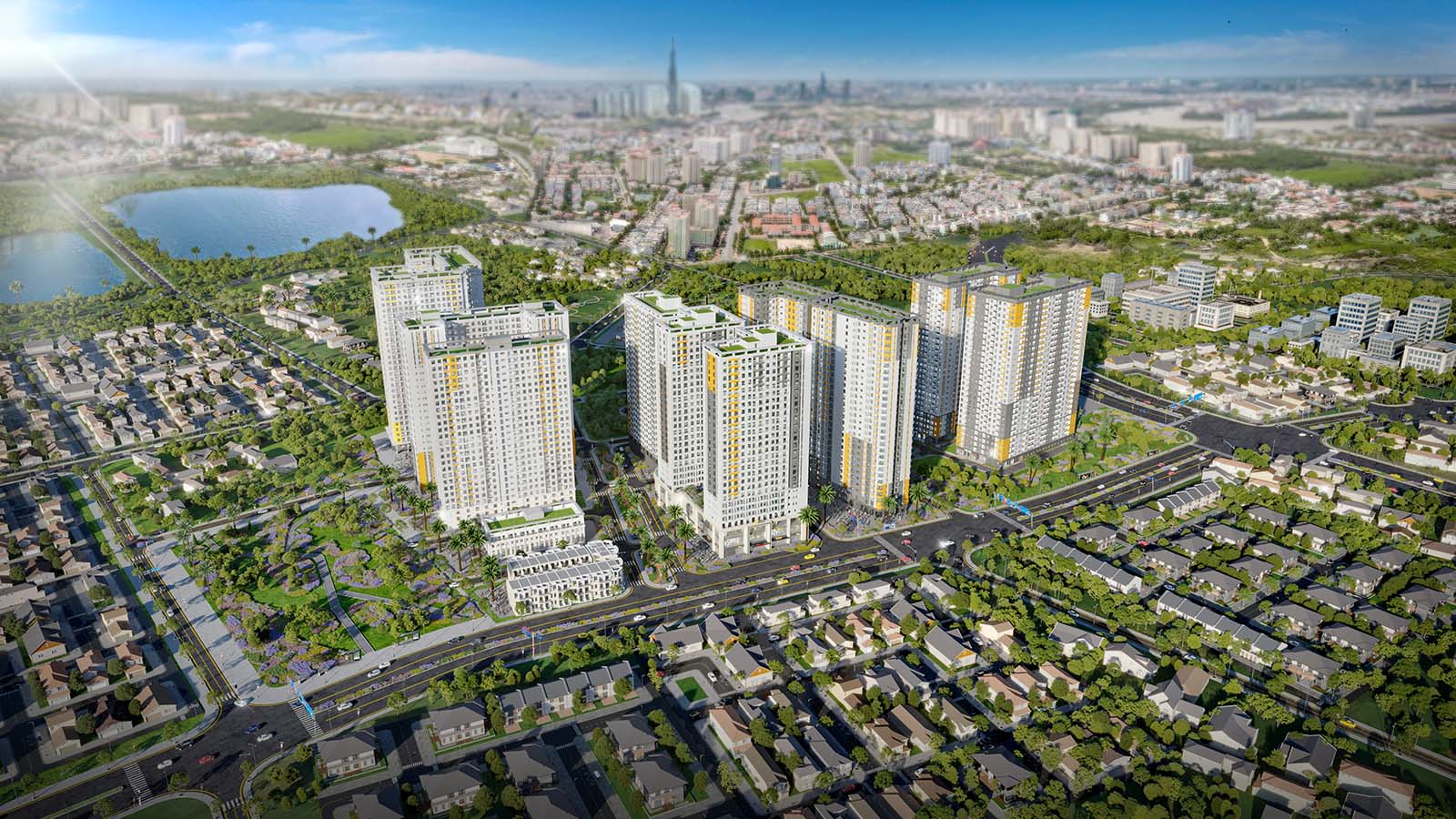 Thiết kế tổng thể Bcons City