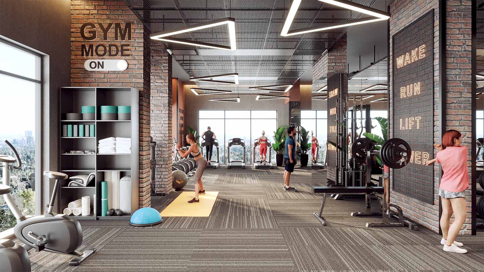 phòng gym bcons new sky