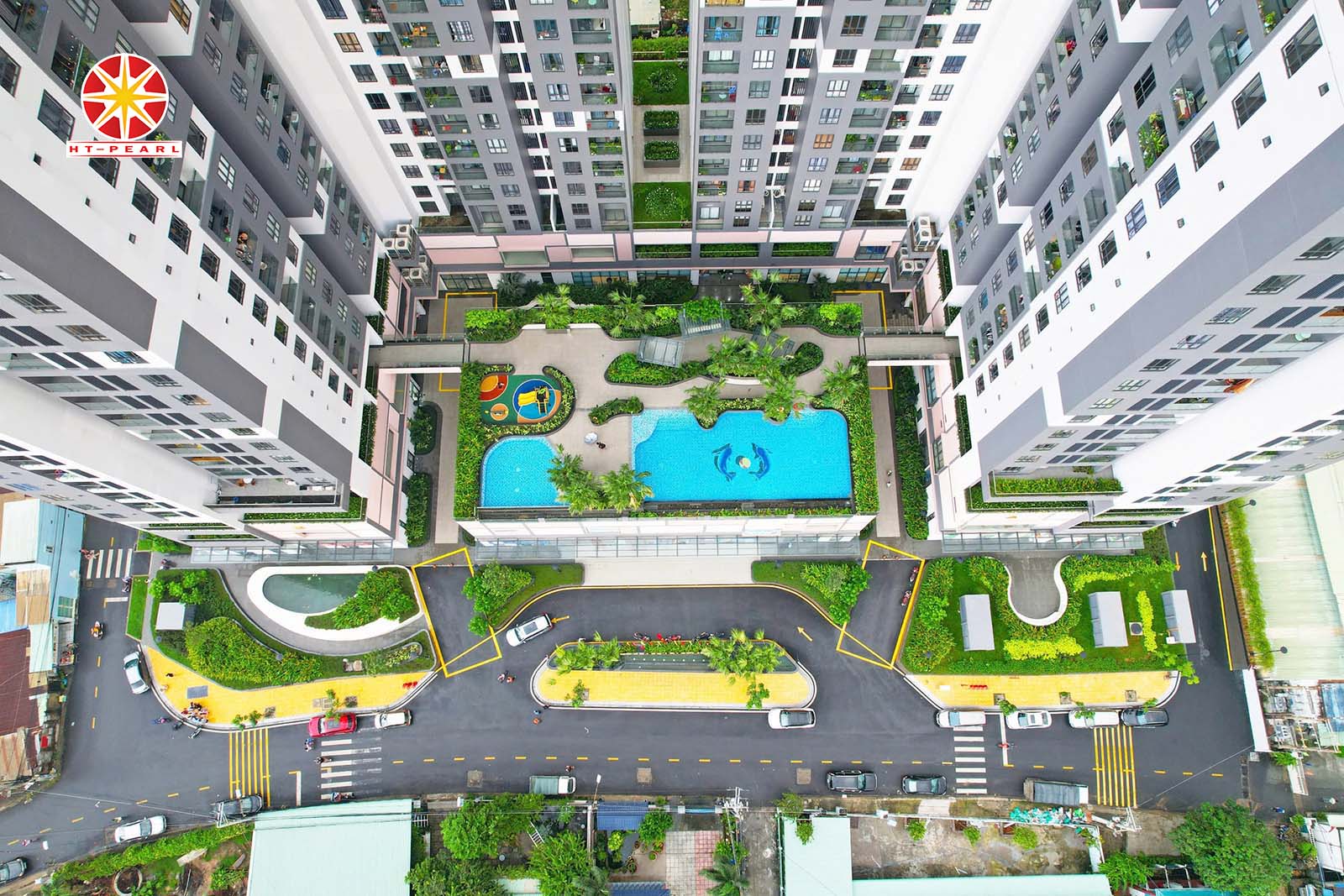 Hồ bơi tràn bờ không gian thư giãn lý tưởng cho cả gia đình.