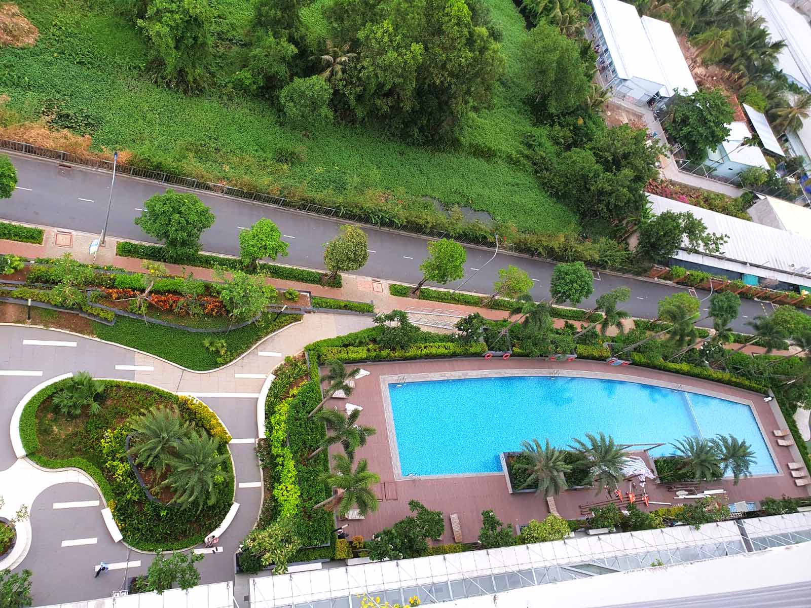 Tiện ích hồ bơi tầng trệt Opal Riverside