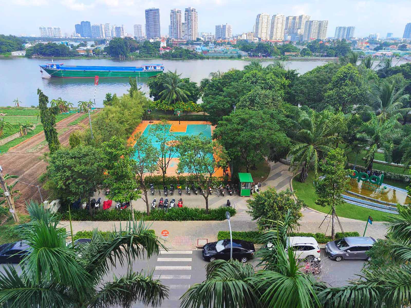 Các tiện ích công viên 1ha bên sông Opal Riverside