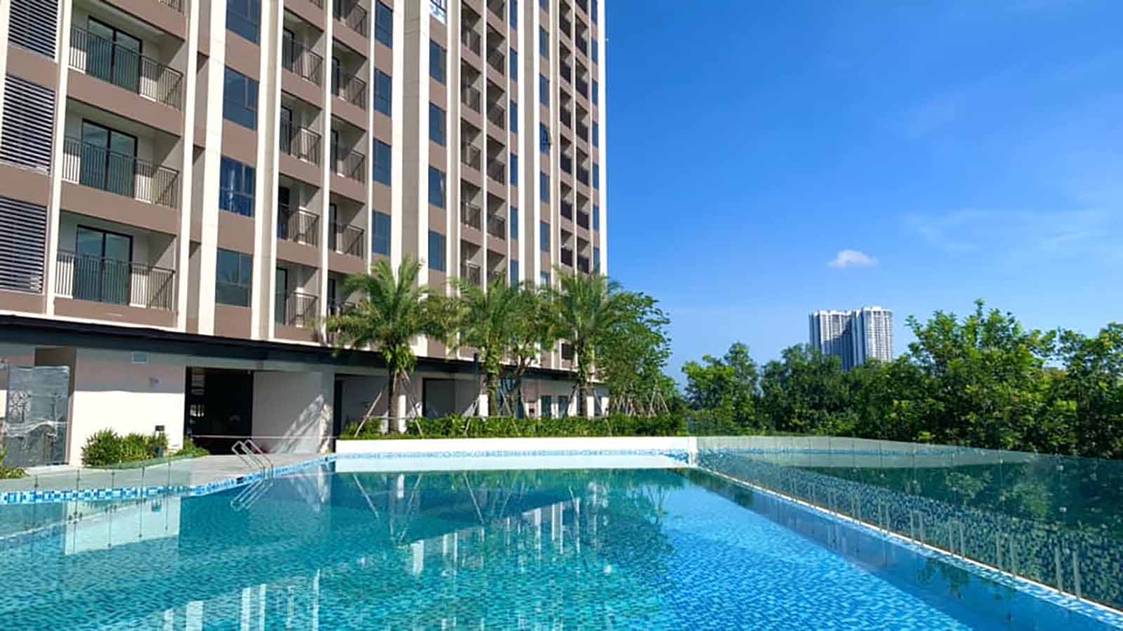 Thư giãn dưới ánh nắng tại khu vực hồ bơi Opal Skyline