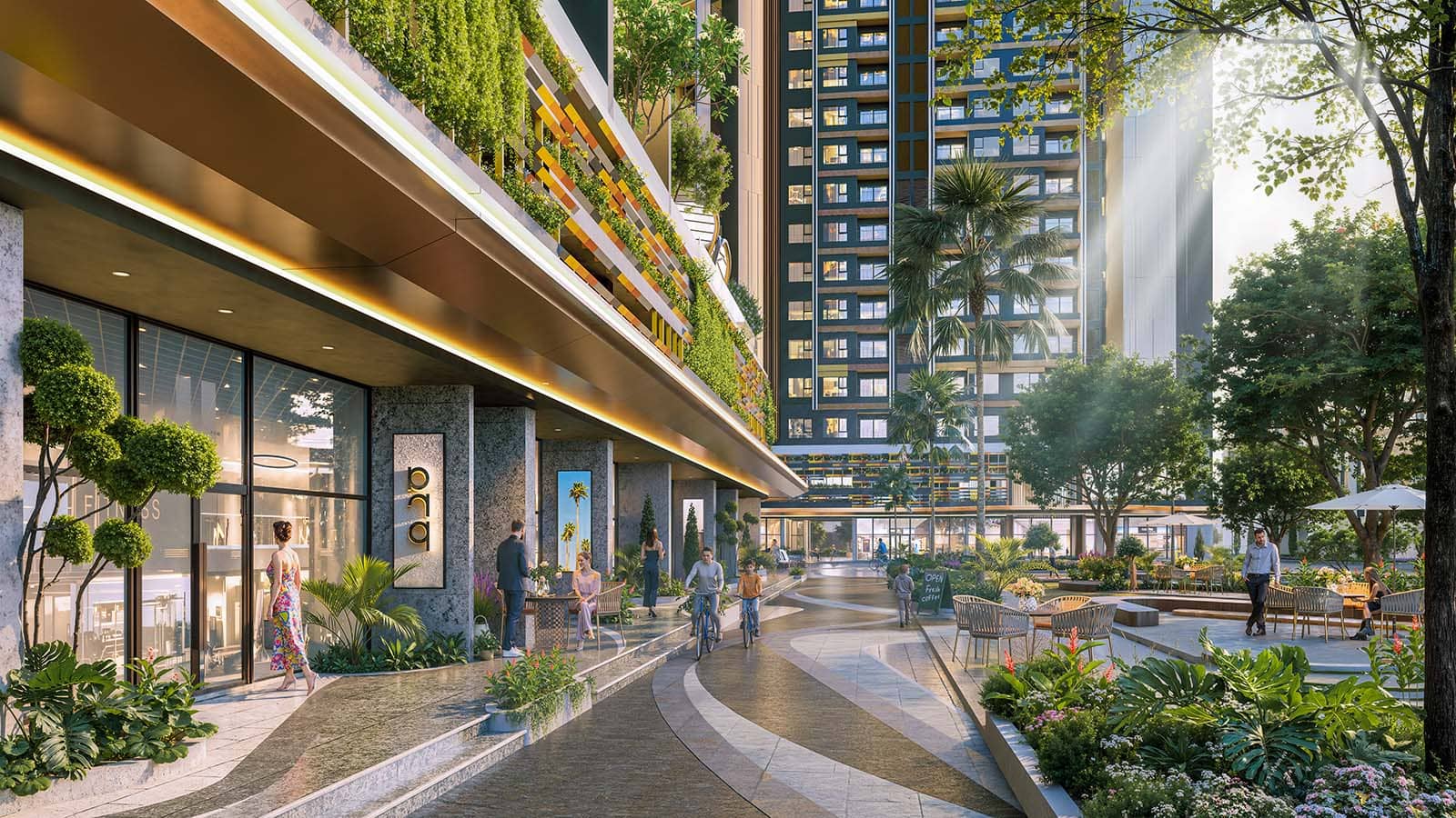 Không gian tiện ích hiện đại tại setia edenia