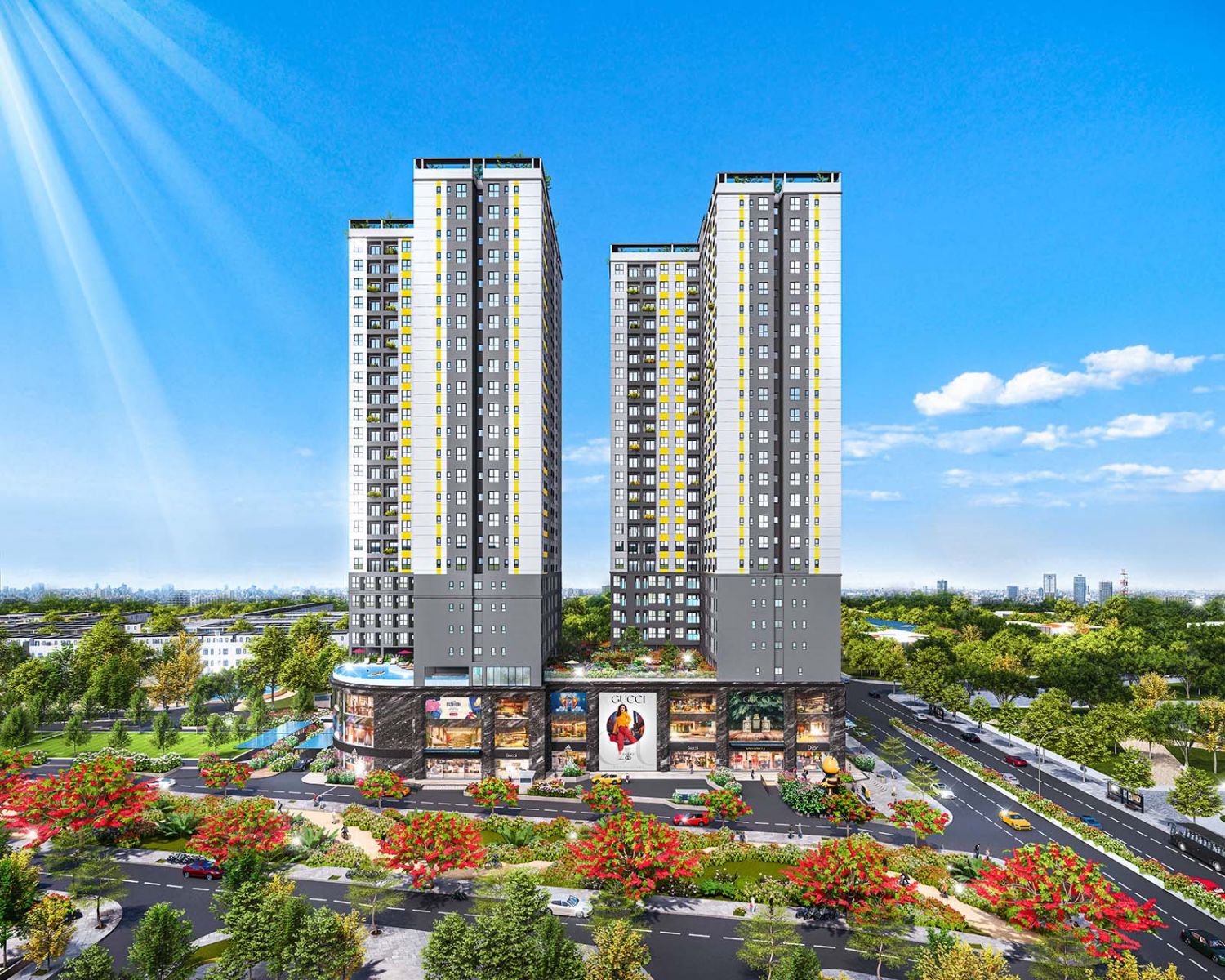 Tổng quan tòa tháp Bcons City