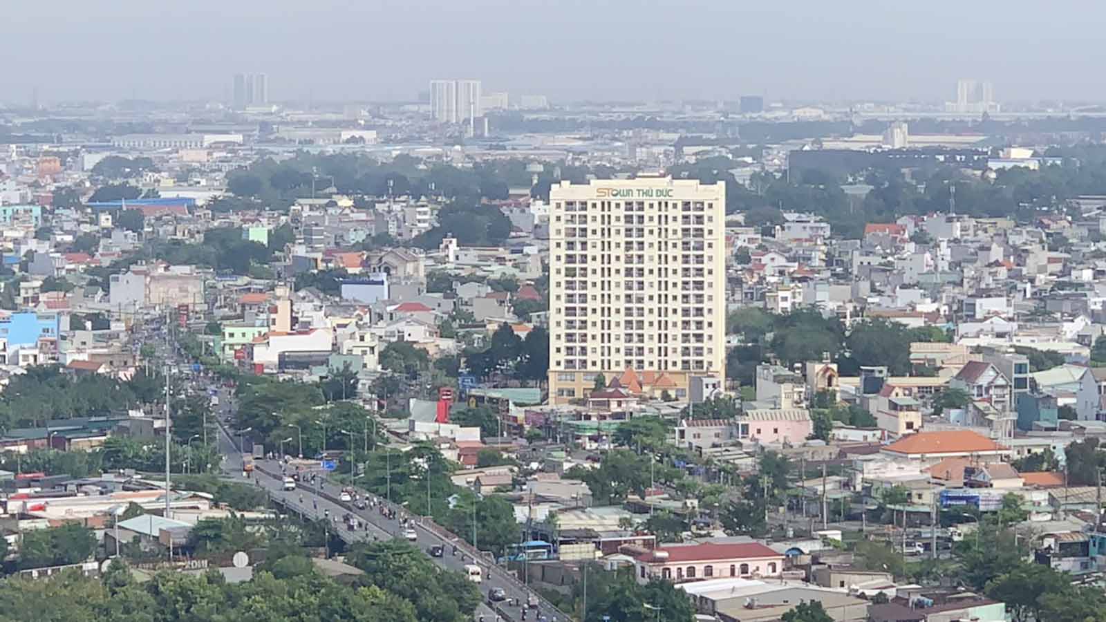 Tổng quan vị trí chung cư STown Thủ Đức