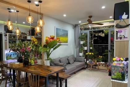 Cho thuê căn hộ Opal Garden Phạm Văn Đồng Full nội thất 